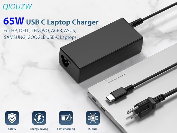 65w usb c laptop charger