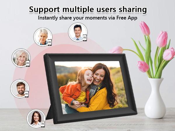 10.1 inch wifi photo frame