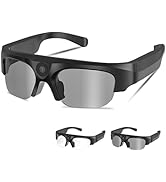 Piluyaa 4K Camera Glasses, 2025 AI Smart Sunglasses with Camera, Video Glasses with UV Protection...