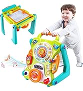 iPlay, iLearn 3 in 1 Baby Walker Sit to Stand Toys, Kids Activity Center, Toddlers Musical Fun Ta...