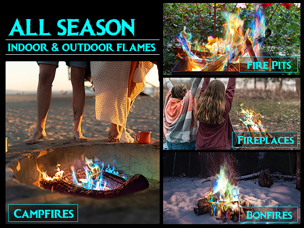 Fire Changing Color Packets