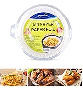 CLEANWRAP Air Fryer Disposable Paper Liners (9.1*1.77 - 90 PCS) | Air Fryer Paper Liners Disposable