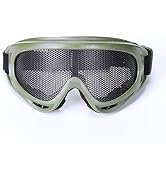 Wokyo Protective Outdoor Glasses Military Outdoor Tactical Goggles for Paintball Game Movie Props...