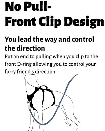 Escape proof no pull dog harness