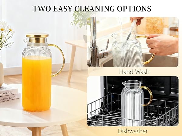 TWO EASY CLEANING OPTIONS