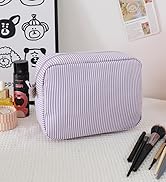 CALINNL 2pcs Makeup Bag Travel Toiletry Bag for Women Lightweight Make Up Bag Purse Organizer Pou...
