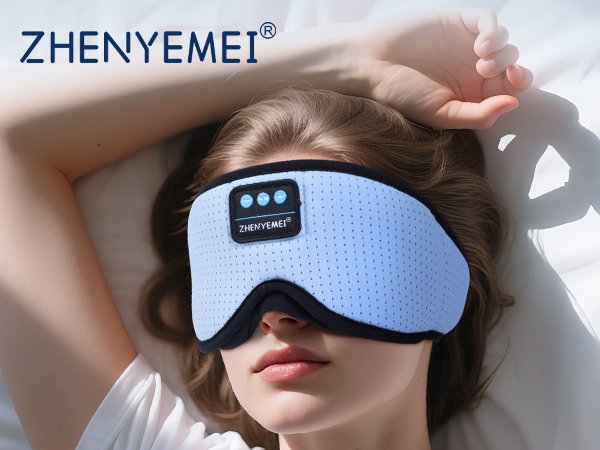 3D Sleep Mask with Bluetooth Headphones