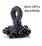 28Pack Ball Bungee Cord, 9 Inch Heavy Duty Bungie Cord Balls Canopy Tarp Tie Down Bungee Balls fo...