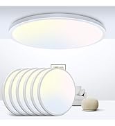 zemty Flush Mount Ceiling Light 9Inch 24W 2400LM Flat Led Lighting Fixture for Ceiling - 3000K 45...