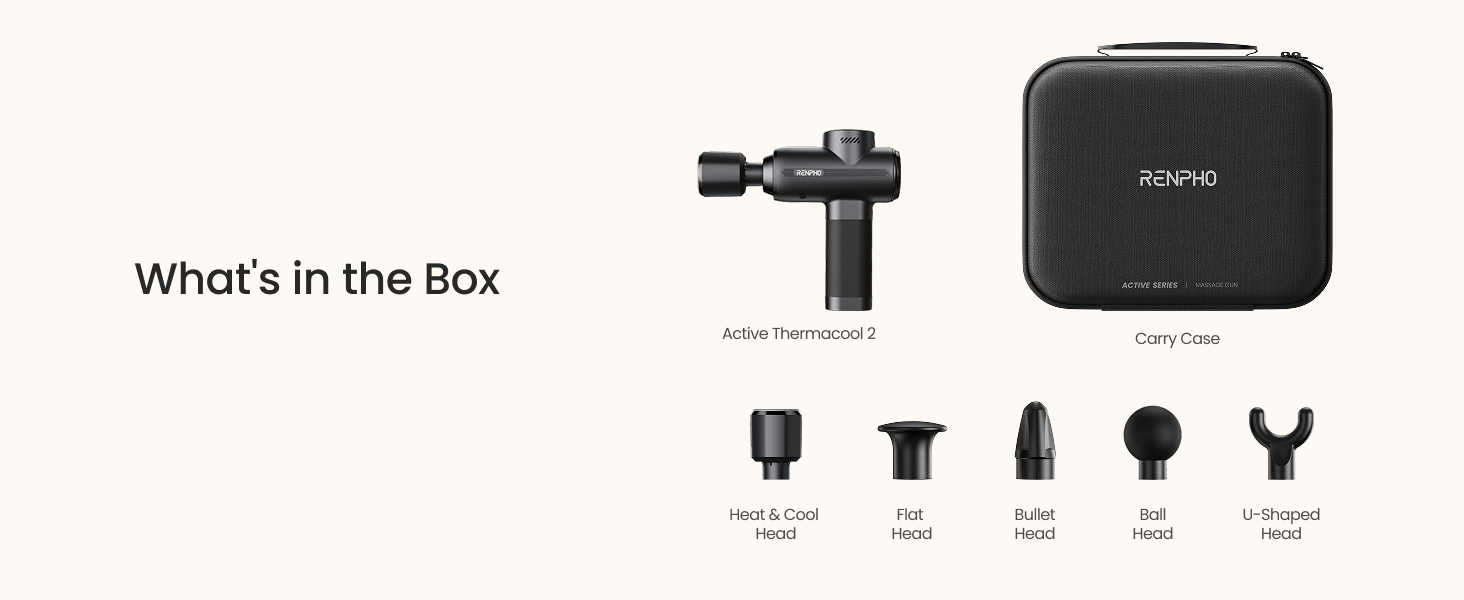 Massage Gun with Heat and Cold Therapy Professional Deep Tissue Handheld Massager