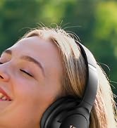 1Mii Y8 Active Noise Cancelling Headphones, Bluetooth 6.0 Headphones Wireless Over Ear, 75H Playt...