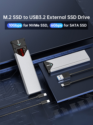 m2 nvme sata ssd enclosure adapter reader case