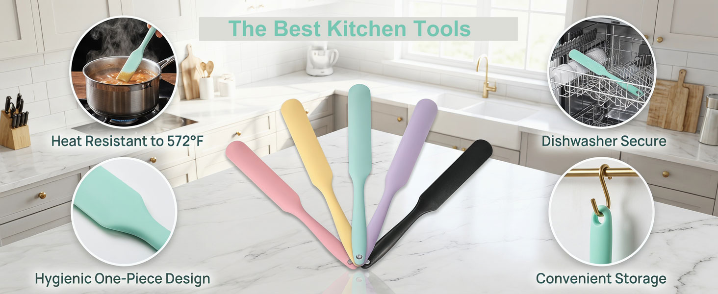 non-stick silicone spatula