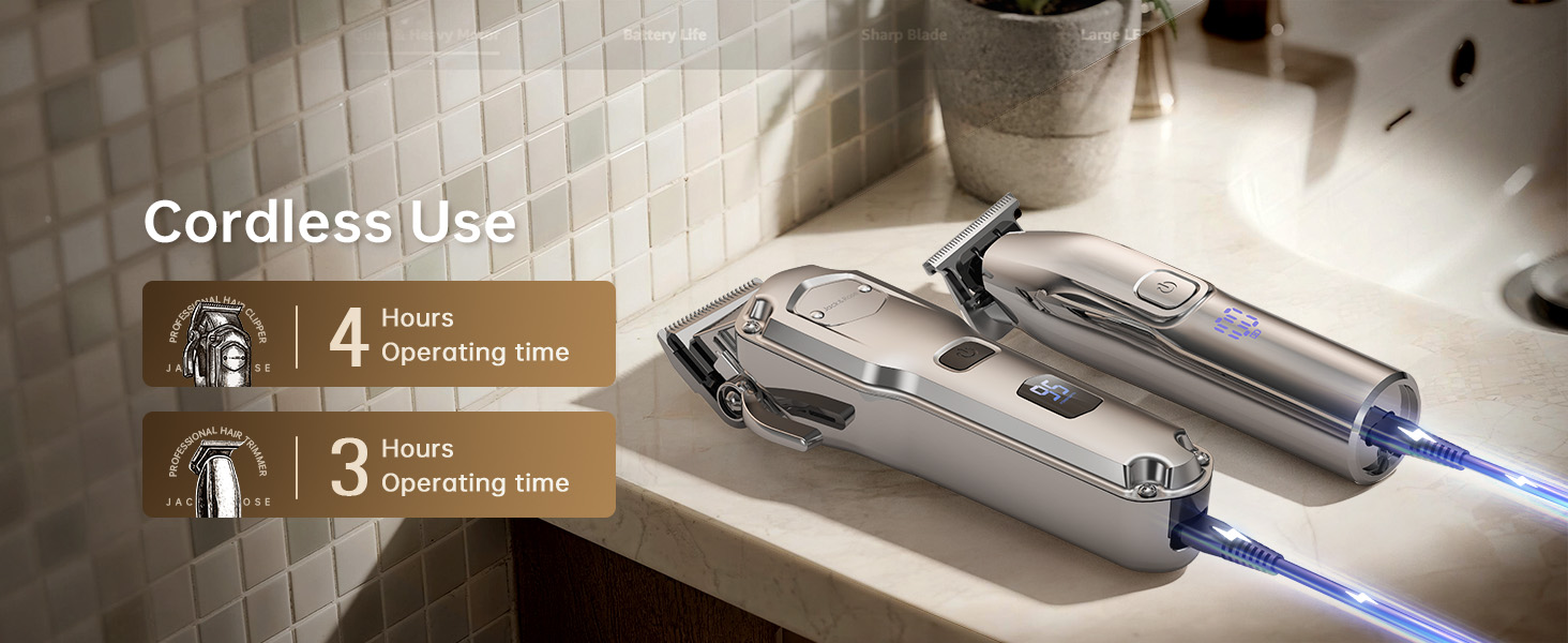 cordless hair clippers