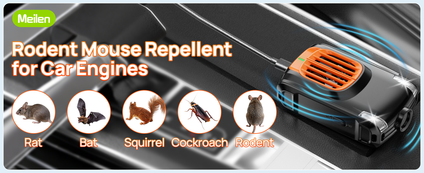 Rodent Repellent for car Engine