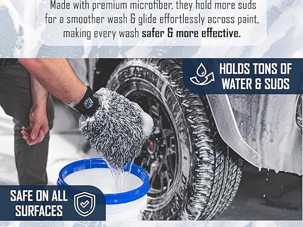 cyclone car wash mitt