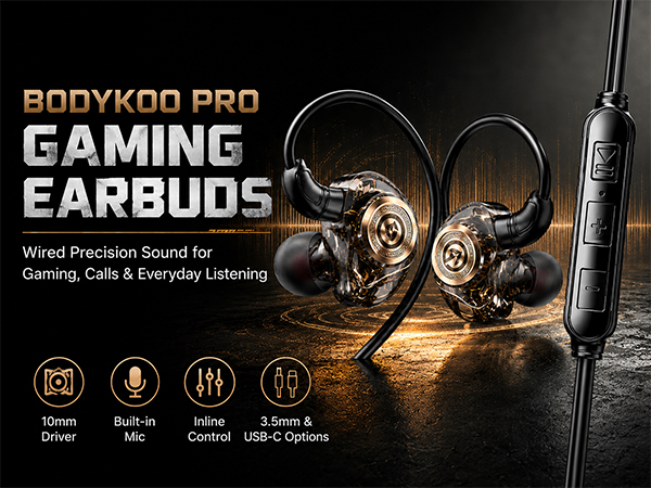 IN-EAR GAMING HEADSET