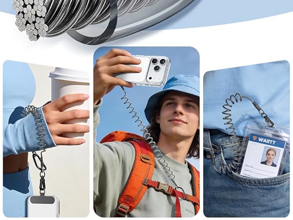 SURPHY for Spiral Retractable Lanyard