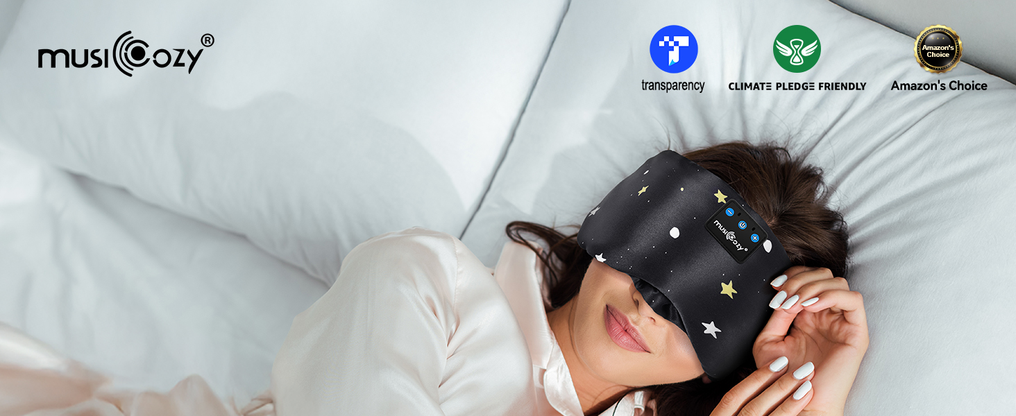 bluetooth sleep eye mask mulberry headphones sleeping wireless travel side sleepers holiday gifts