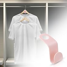 Clothes hanger connector hooks display