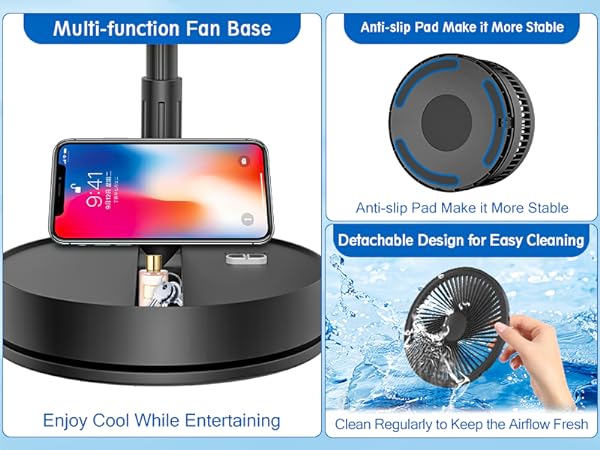 rechargeable fan portable battery operated fan