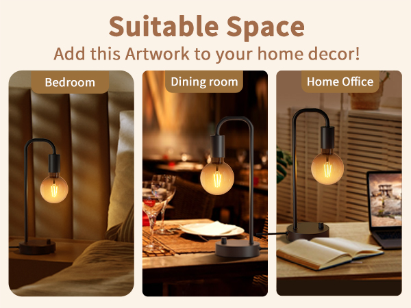 Small lamp for office