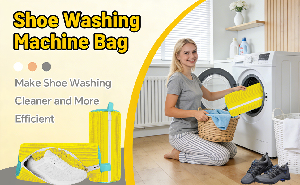Shoe Washing Machine Bag Laundry Shoe Bag