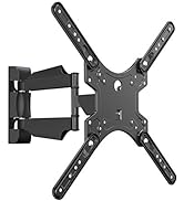 Suptek Adjustable TV Wall Mount Swivel and Tilt TV Arm Bracket for Most 32-55 inch LED, LCD Monit...