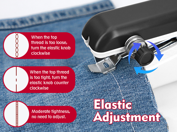 Handheld Sewing Machine for Beginners Portable Mini Hand Sewing Machine for Quick Stitching