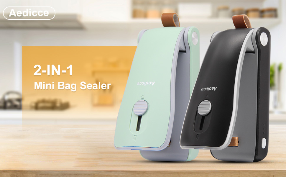 mini bag sealer with cutter