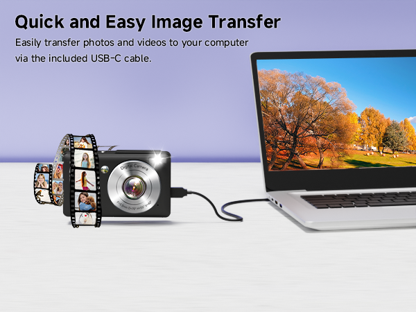 digital camera easy transfer to phone computer