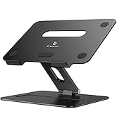 Laptop Stand, brocoon Adjustable Laptop MacBook Stand for Desk, Ergonomic Aluminum Computer Stand...