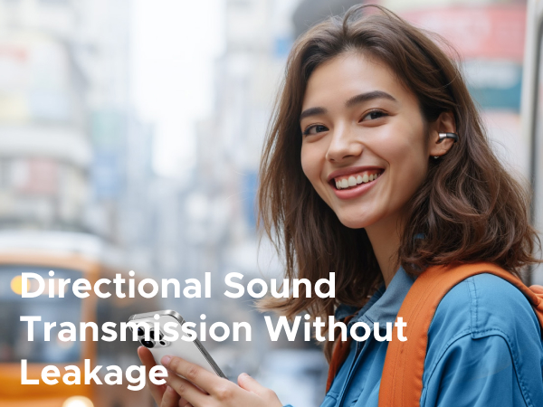 Directional Sound Transmission Without Leakage