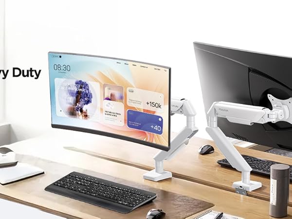 heavy duty monitor arm