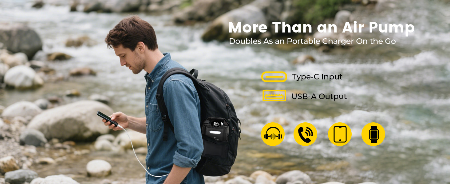  Cordless Portable Tire inflator