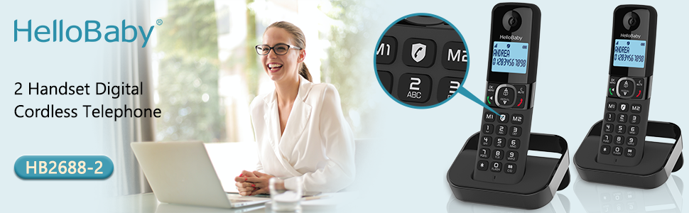 Hellobaby Cordless Phone