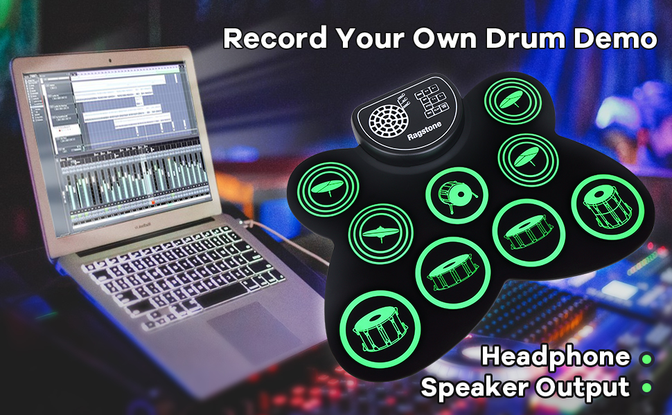 Portable Electronic Drum Pad