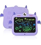 ONKELYIM LCD Writing Tablet for Kids, 8.5 inch Doodle Board Drawing Pad, Little Monster Toys for ...