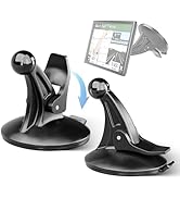 EWAY 2PCS GPS Car Holder Mount for Garmin Nuvi Windshield Dashboard with Strong Suction Cup, 17mm...