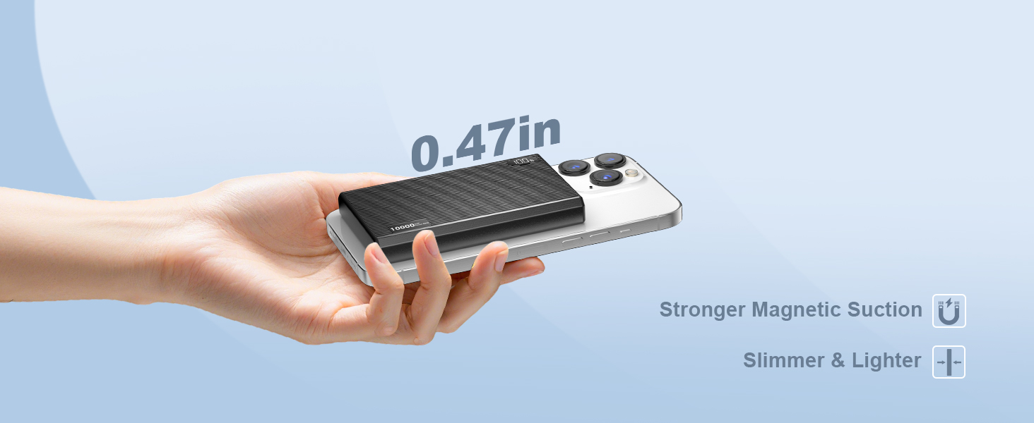 0.47 inch wireless phone charger iphone