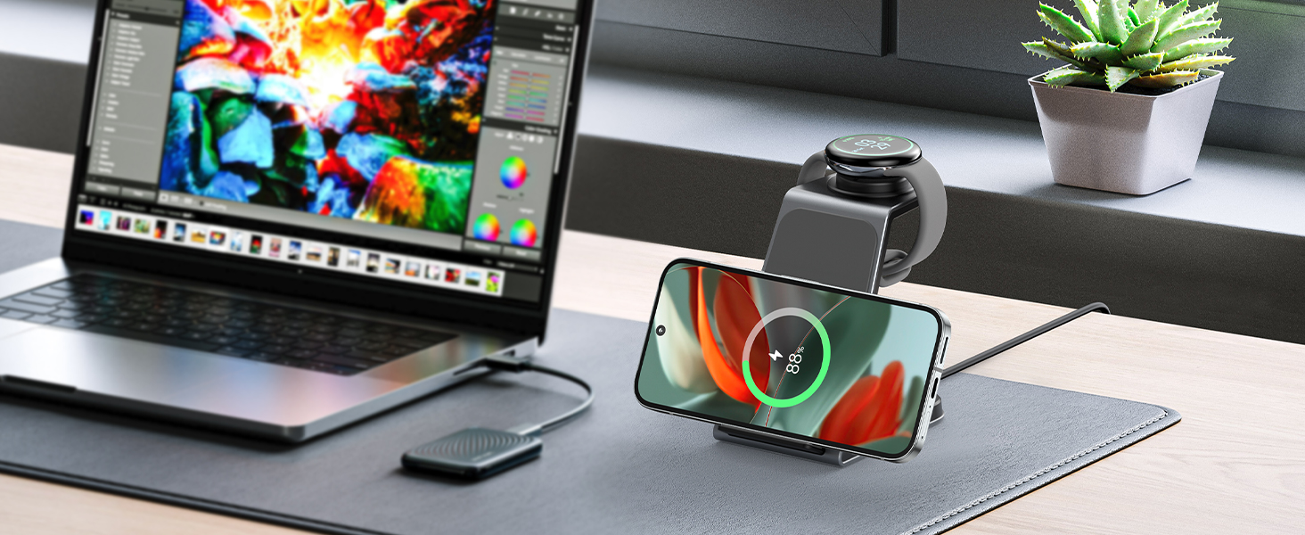 pixel watch 3 charger stand
