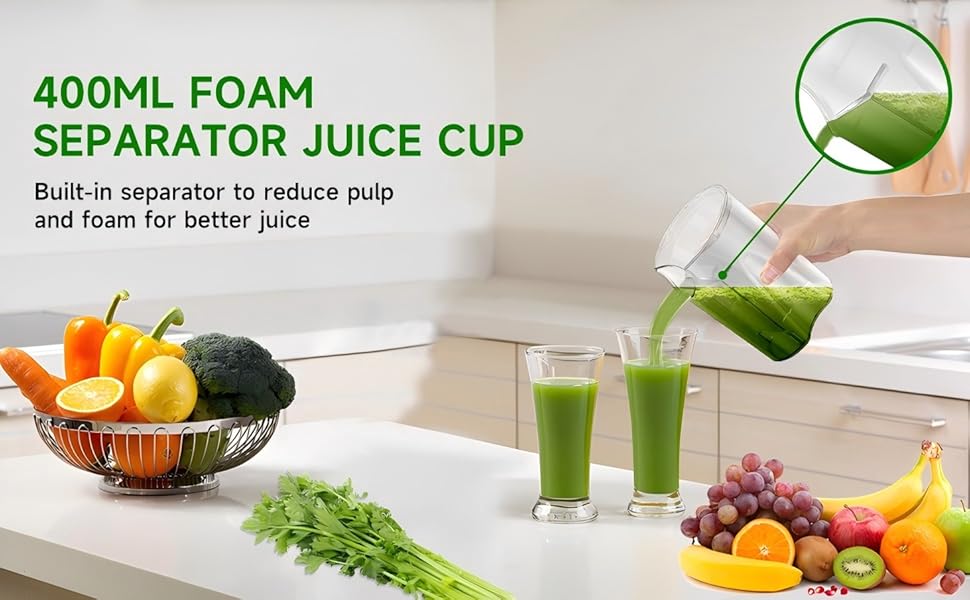 400ML FOAM SEPARATOR JUICE CUP