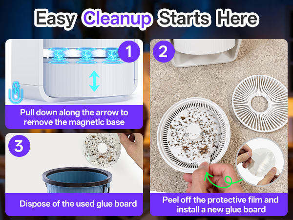 mosquito fly trap for easy to clean