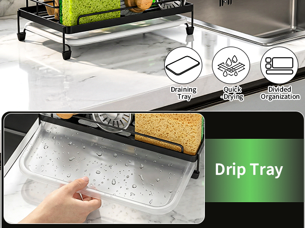 sponge holder for kitchen sink