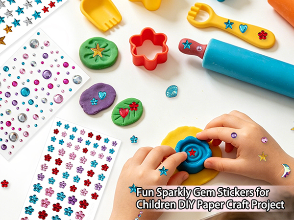 These craft jewelry stickers are ideal for various DIY decorations, card making, and craft projects