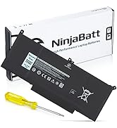 NinjaBatt Battery F3YGT for Dell Latitude 7480 7490 7280 7290 7380 7390 7000 12 13 14 Series DM3W...