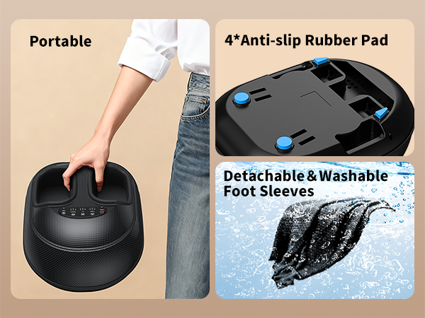 shiatsu foot massager with heat