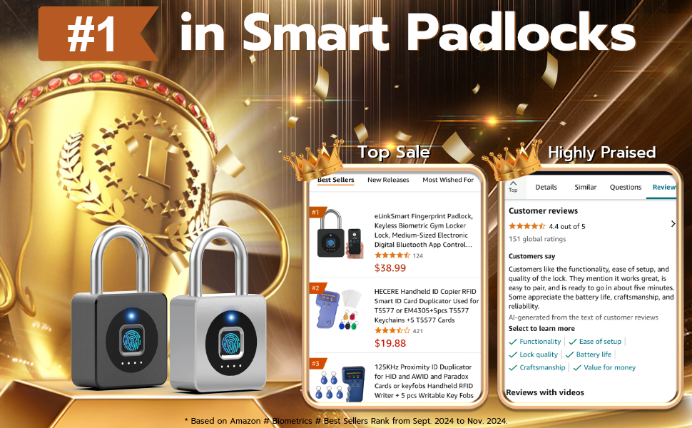 smart padlock