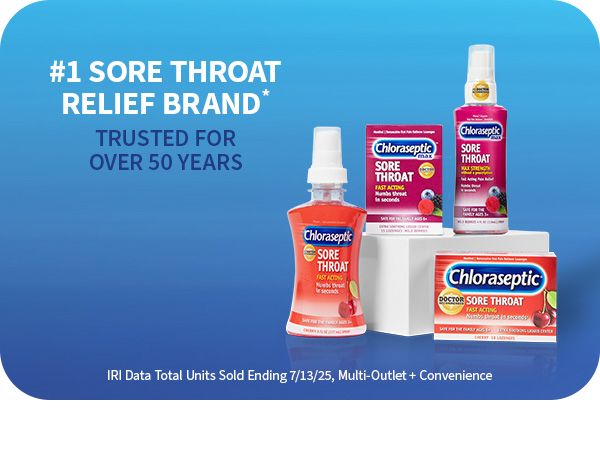 Chloraseptic sore throat relief