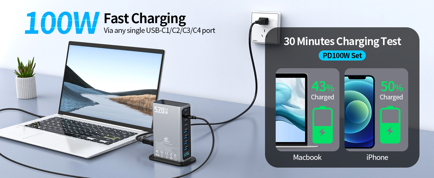520W fast charge